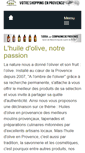 Mobile Screenshot of olive-oil-only.fr